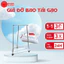 Giá Đỡ Bao Tải Gạo, Giá đỡ miệng tải có bánh xe giúp vận chuyển ngũ cốc dễ dàng