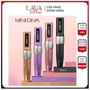 Máy xăm không dây POPU MINI DIVA chuyên khắc lông mày, tạo bóng, kẻ mắt, phác thảo