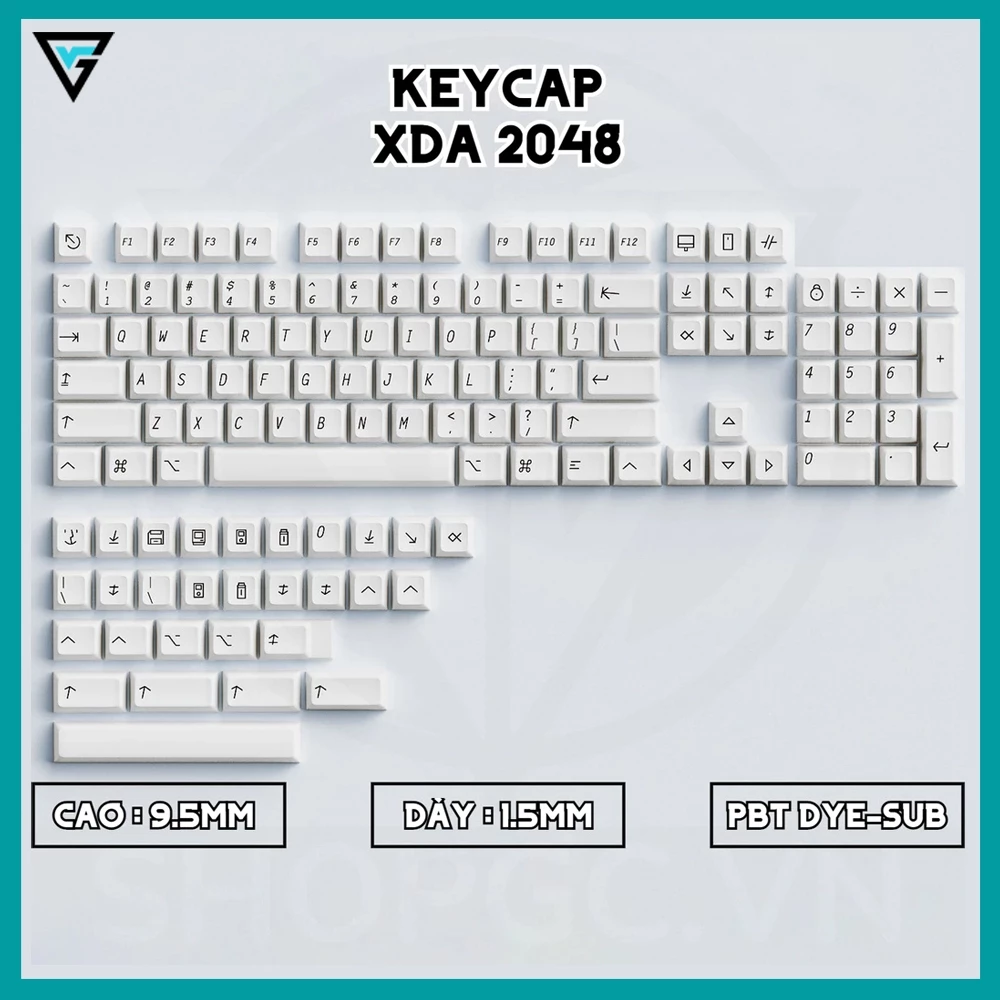 Keycap 2048 cho MacOS