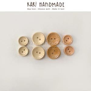 Nút gỗ có viền handmade