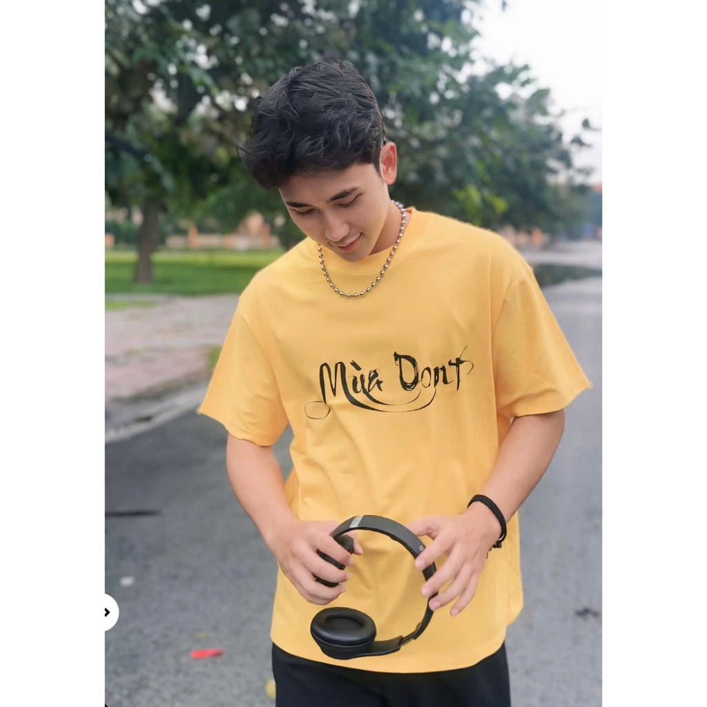 Áo thun Stee Cổ tròn MÙA DON'T Localbrand ICVCVNI Unisex