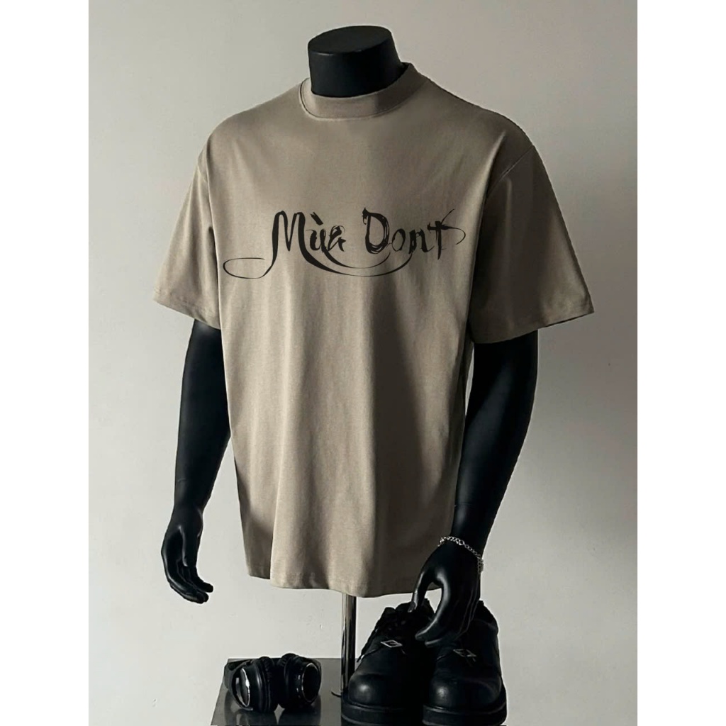 Áo thun Stee Cổ tròn MÙA DON'T Localbrand ICVCVNI Unisex