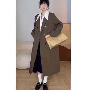 Áo blazer nữ DÁNG DÀI hàng Quảng Châu áo vest nữ dáng dài may 2 lớp có độn vai