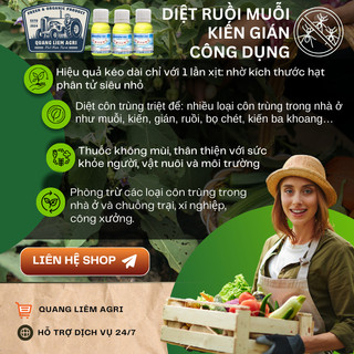 Thuốc diệt côn trùng trong nhà Fendona 10SC HỢP TRÍ, ruồi muỗi kiến gián (chai 50ml)