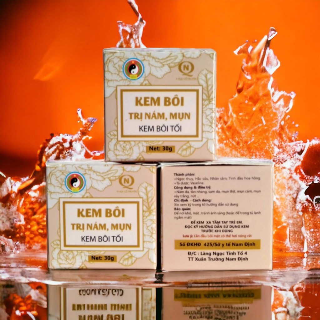kem Bôi Đông y  Nám, Tàn nhang..
