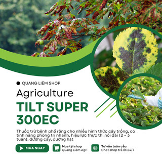 Chế Phẩm Xử Lí Nam Benh Tilt Super 300EC, Nấm Cho Phong Lan, Cây Kiểng (chai 100ml/250ml)