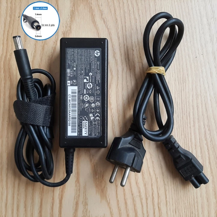 Sạc Laptop HP 18.5V 3.5A (65w) | 19V 4.74A (90w) | 19.5V 2.31A (45W) cũ zin theo máy chân kim to