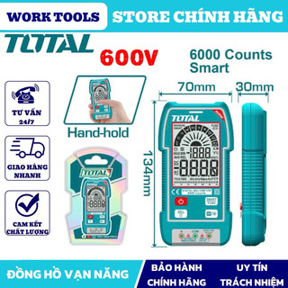 ĐỒ NGHỀ TOTAL Đồng hồ vạn năng kỹ thuật số TMT516004