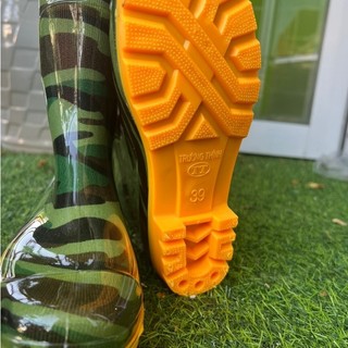 Ủng rằn ri đế vàng cứng size 39 - 43, ủng lao động, ủng đi mưa , Ủng Trương Thịnh