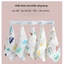 Set 5 Khăn Sữa Xô 6 Lớp 30x30cm Bé Sơ Sinh, Chất Liệu Cotton Mềm Mịn HC05 3sbaby