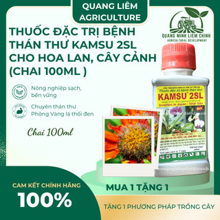 Chế phẩm xử lí Thán Thư KAMSU 2SL Cho Hoa Lan, Cây Cảnh (chai 100ml)