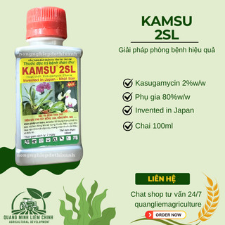 Chế phẩm xử lí Thán Thư KAMSU 2SL Cho Hoa Lan, Cây Cảnh (chai 100ml)