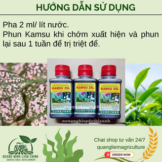 Chế phẩm xử lí Thán Thư KAMSU 2SL Cho Hoa Lan, Cây Cảnh (chai 100ml)