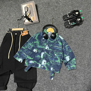 Sét 2 áo khoác bò và áo nỉ hoodie hàng QCCC cho bé size từ 30-56kg áo khoác jean cho bé trai hàng đẹp