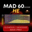 Bàn Phím Cơ Gaming Rapid Trigger MADLIONS MAD60 / MAD68 HE- Switch Nam Châm Polling Rate 8k