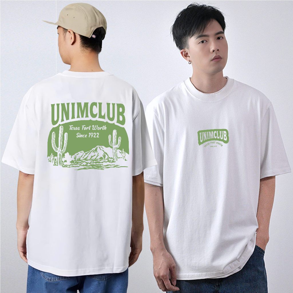 [100% Cotton] Áo Thun Unim Texas Form Unisex Basic Tay Lỡ Unim Store 100% Cotton Cao Cấp In Chữ - APU