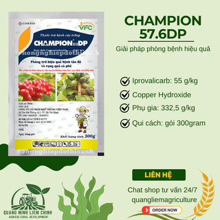 Chế Phẩm Xử Lí Benhh Gốc Đồng Champion 57.6dp - Copper Hydroxide (Gói 100gram)