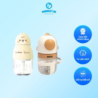 Máy Xay Cầm Tay Đa Năng Gooby & Hikid Cho Bé Ăn Dặm 6 Lưỡi