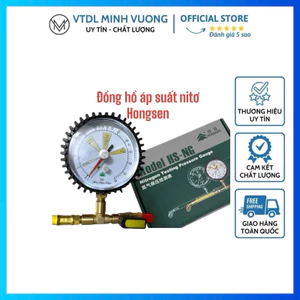 Đồng hồ đo áp suất khí gas NiTo Hongsen cao cấp