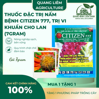Chế Phẩm Xử Lí Nam Citizen 777,  Xử Lí Khuẩn Cho Lan, Cây Cảnh (Gói 7gram)