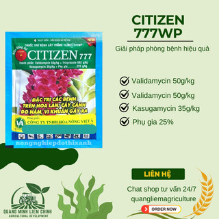Chế Phẩm Xử Lí Nam Citizen 777,  Xử Lí Khuẩn Cho Lan, Cây Cảnh (Gói 7gram)