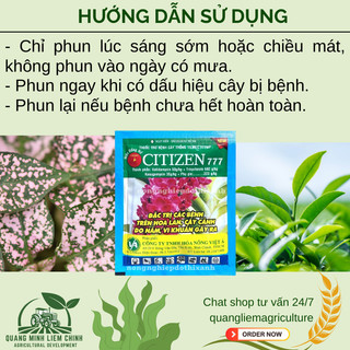 Chế Phẩm Xử Lí Nam Citizen 777,  Xử Lí Khuẩn Cho Lan, Cây Cảnh (Gói 7gram)