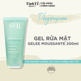 Gel rửa mặt dành cho da nhạy cảm SVR PHYSIOPURE Gelee Moussante 55ml/200ml/400ml (mẫu mới)