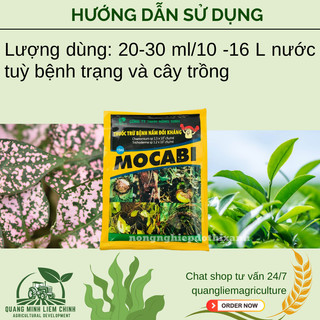 Chế phẩm xử lí nấm Mocabi (gói 15ml) – Xử lí benh Đối Kháng Cho Cây Trồng