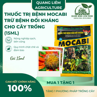 Chế phẩm xử lí nấm Mocabi (gói 15ml) – Xử lí benh Đối Kháng Cho Cây Trồng