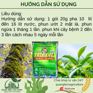 Thuoc Xử Lí Nấm Tân Qui Talaxyl 25wp – Ngân Anh Agro (20gram), Thối Nhũn trên Hoa Lan, Sương Mai