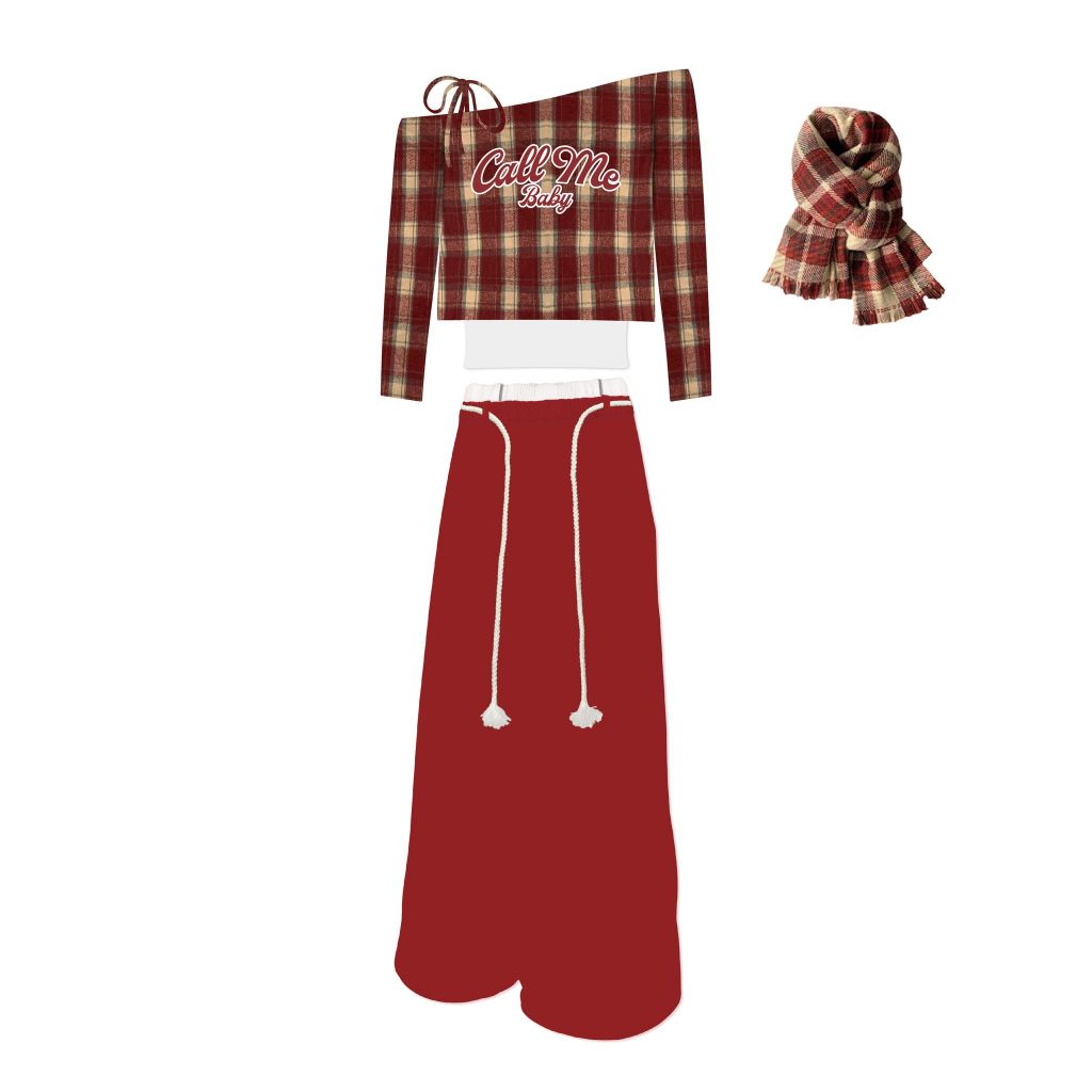 [ CÓ TÁCH SET ] Set đồ nữ CALLME Chất Vải Cotton Dạ Kẻ Caro  Form Rộng Dáng Xuông Unisex FFCLUB MIX