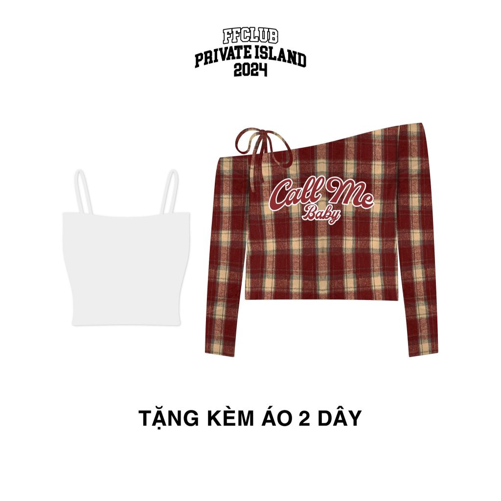 [ CÓ TÁCH SET ] Set đồ nữ CALLME Chất Vải Cotton Dạ Kẻ Caro  Form Rộng Dáng Xuông Unisex FFCLUB MIX