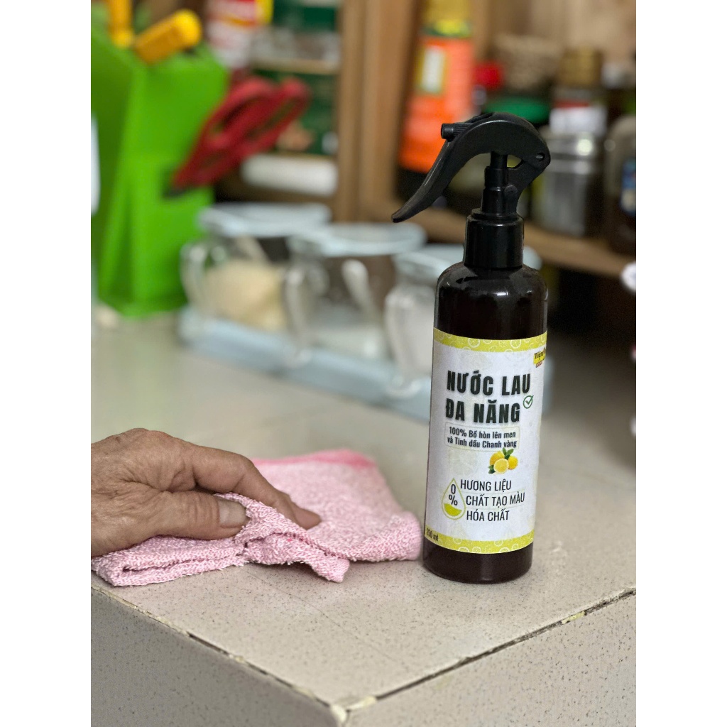 Sản Phẩm Nước Lau Đa Năng Hữu Cơ Sạch Vết Bẩn Trên Bếp - Nước Lau Đa Năng Hữu Cơ Sạch Vết Bẩn Trên Bếp