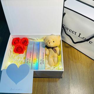 (SWL) Combo hộp túi quà sweet.love gồm 3 son pcu màu xinh xắn - quà tặng sinh nhật, valentine