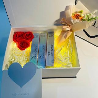 (SWL) Combo hộp túi quà sweet.love gồm 3 son pcu màu xinh xắn - quà tặng sinh nhật, valentine