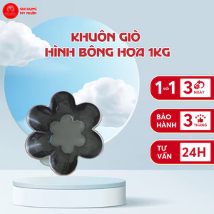 khuôn giò hình bông hoa 1kg
