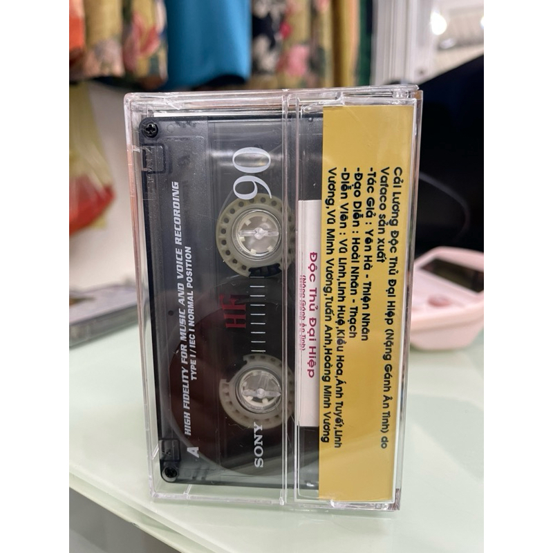 Băng Cassette Cải Lương Độc Thủ Đại Hiệp ( Nặng Gánh Ân Tình)