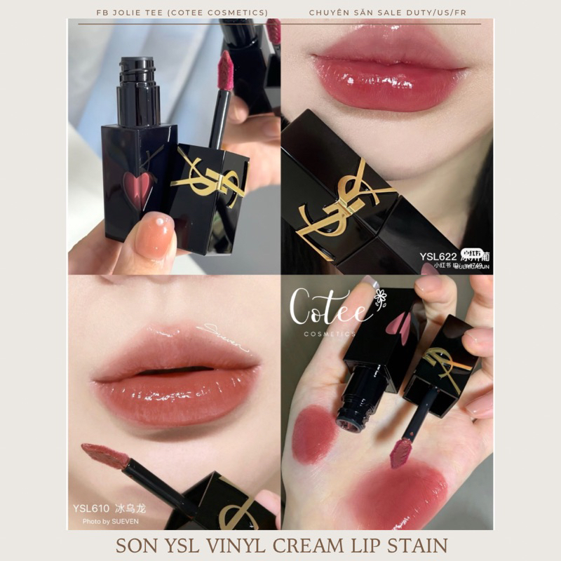 Son Y$L Vinyl Cream Lip Stain 416 610 440 441 Shopee Việt Nam