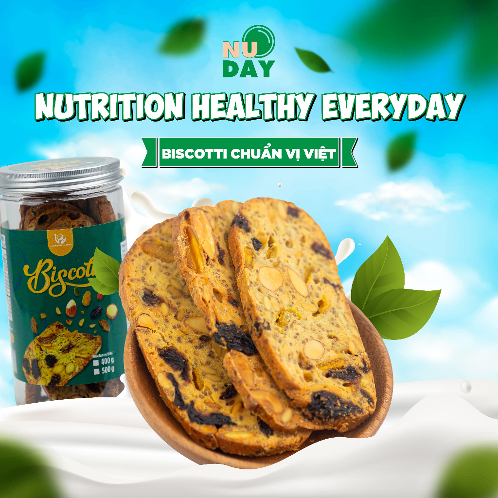 Bánh Biscotti Ăn Kiêng Healthy, Eatclean Và Ăn Vặt Ít Calo - Bánh Quy ...