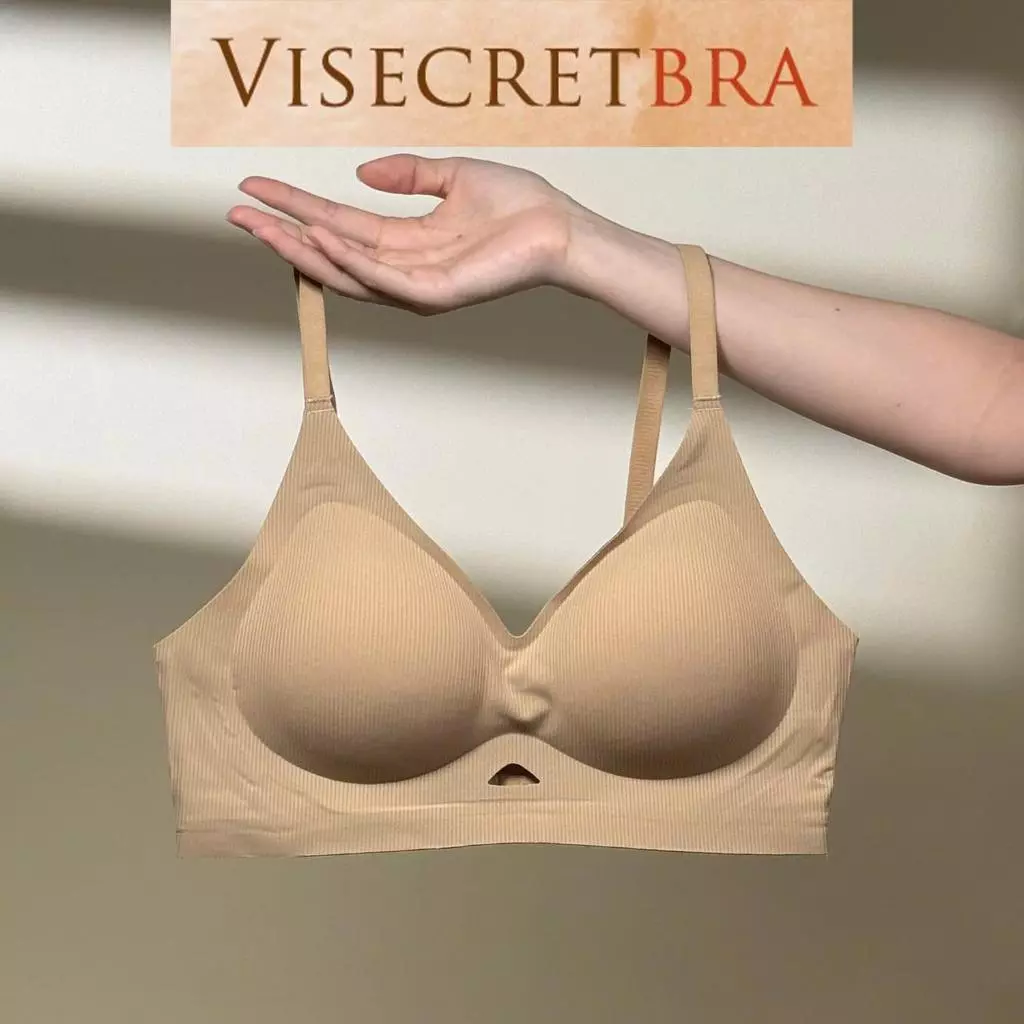 Sản phẩm Áo Lót Áo Bra Nữ Visecret – Chất Su Mỏng Không Gọng, Mút Giọt Nước 3CM Siêu Nâng Ngực