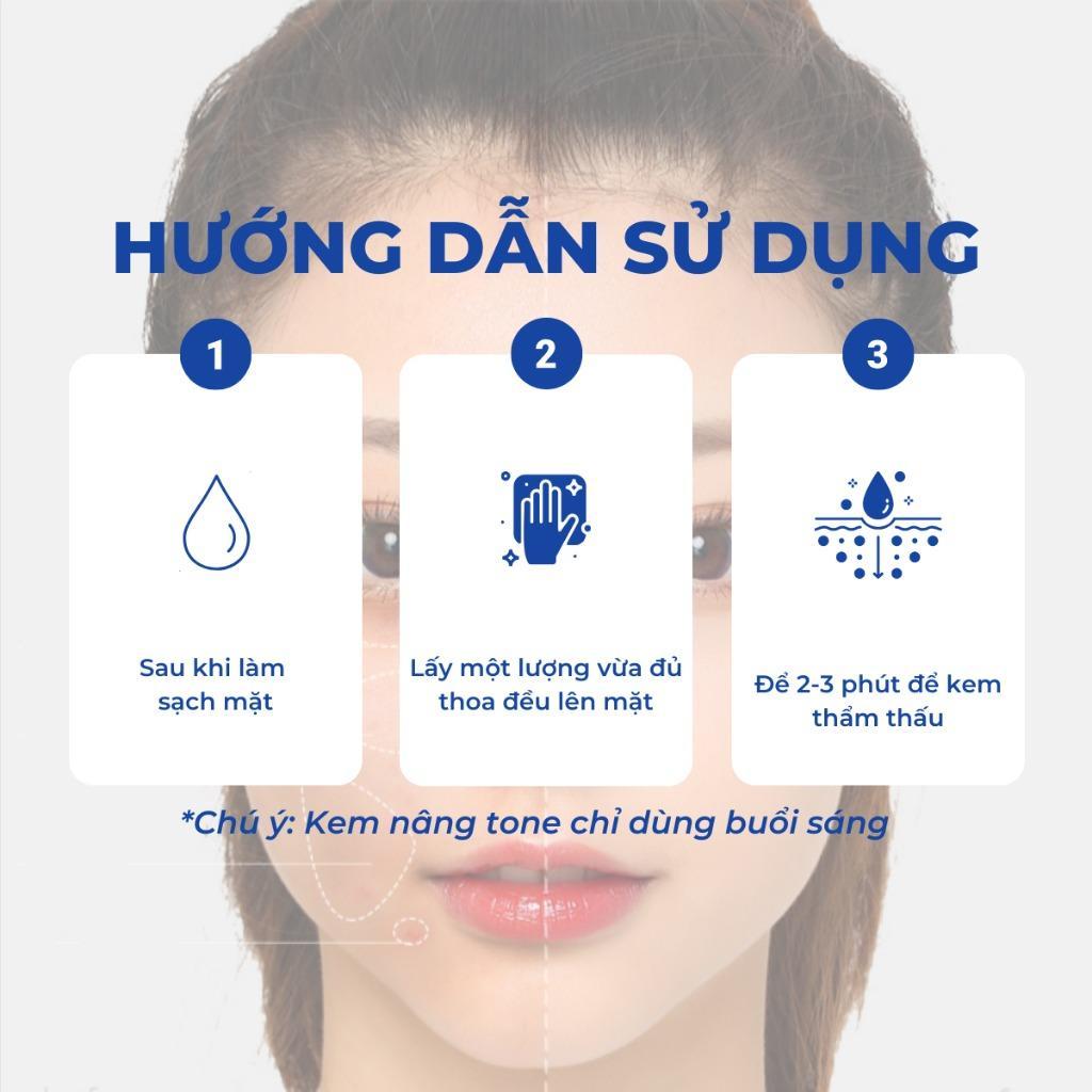 SAMPLE Kem lười nâng tone sáng da HEXZE 2ML