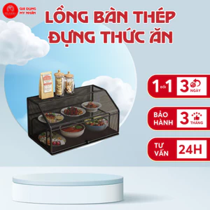 LỒNG BÀN THÉP ĐỰNG THỨC ĂN TRÁNH CÔN TRÙNG TIỆN LỢI MY NHÂN