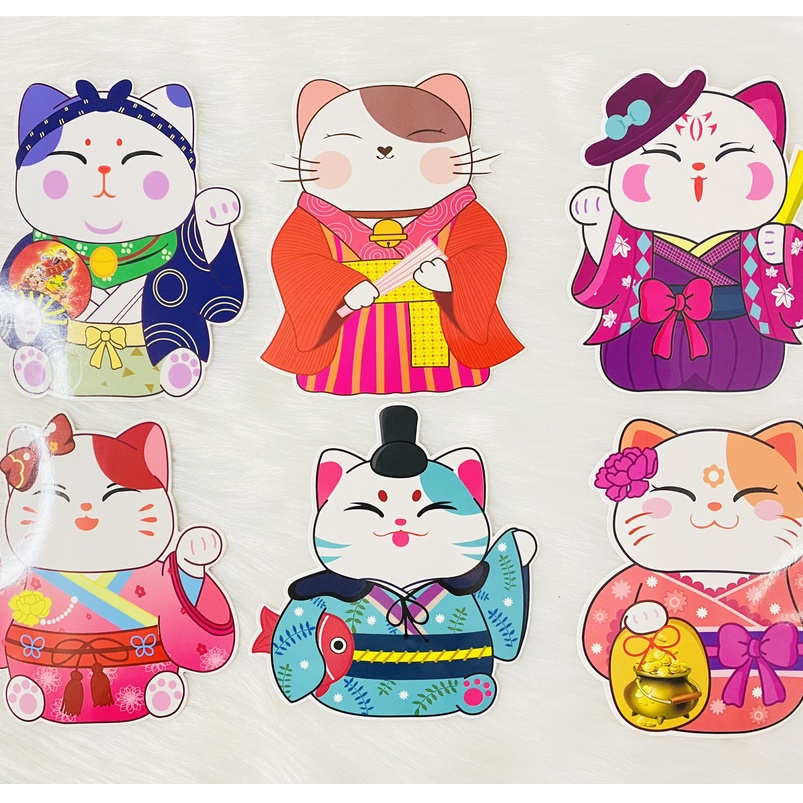 Combo 100 bao lì xì chipi hoạt hình tết lì xì chibi 2025 mẫu mới đẹp dễ thương độc lạ ESHOP
