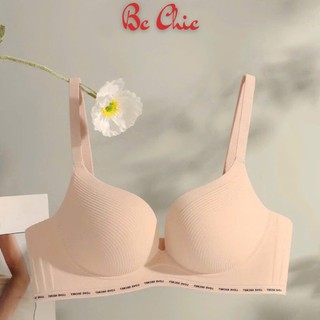 Áo lót nữ A 261 - Áo ngực nữ thời trang không gọng nâng ngực tạo khe, hình giọt nước, chất su cao cấp BC_CHIC LINGERIE
