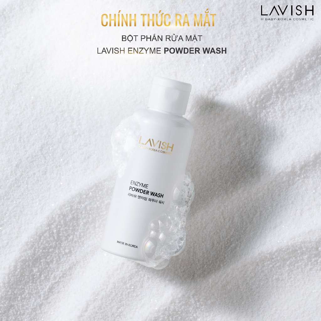 Ảnh Bột Phấn Rửa Mặt Lavish Enzyme Powder 2