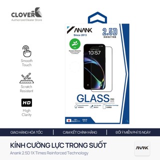 Kính Cường Lực Full Màn Anank cho iPhone 17 Pro Max Trong Suốt Chỗng Vỡ