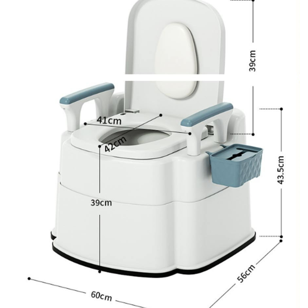 Bồn Cầu Di Động Thông Minh Tiện Lợi Cho Người Khó Đi Lại, Người Già, Trẻ Em