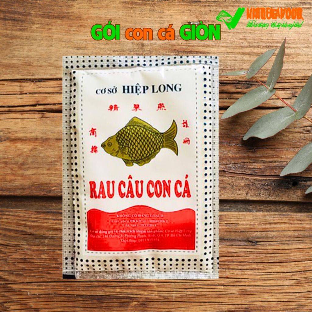Combo 2 gói Bột rau câu hiệu con cá - Thanh mát, giòn dai | THỰC PHẨM NGƯỜI HAI QUÊ