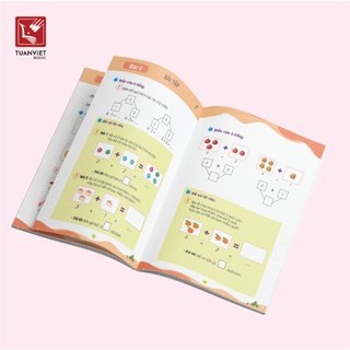 Sách Luyện Viết và Luyện Đọc Học Toán - Dành cho bé Chuẩn bị vào lớp 1
