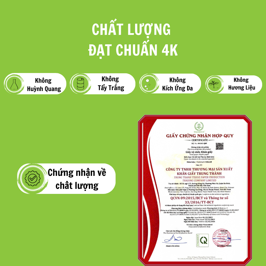 Giấy vệ sinh công nghiệp Silkwell cuộn lớn 700G 2 lớp có lõi, thời gian sử dụng lâu hơn
